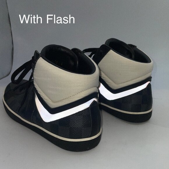 Louis Vuitton High-top Sneakers Size 6 US - Picture 9 of 10